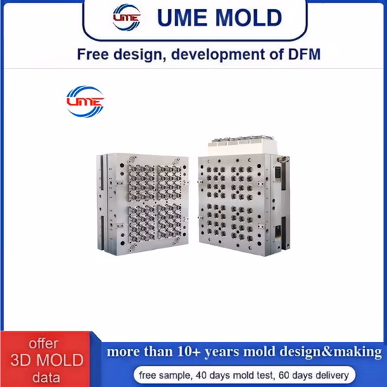 Hot Runner Water Bottle Preform Mould Multi Cavity Pet Preform Mould for Plastic Injection Machine