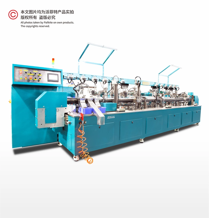 Paifeite Pump Lotion Pump Mist Sprayer Trigger Sprayer 28/410 Fully Automatic Assembly Machine Pipe Inserting Machine