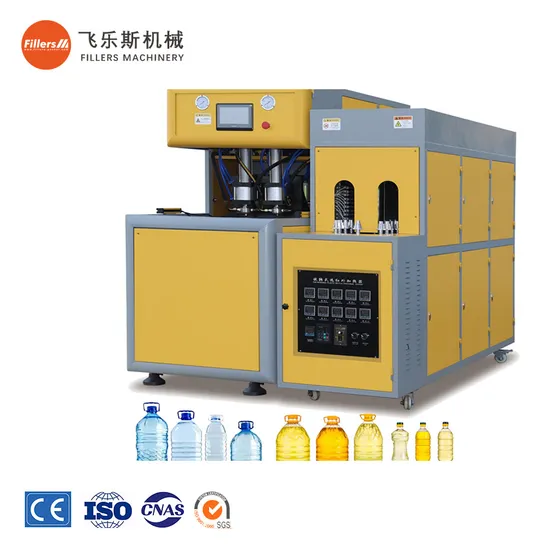 수동 수동 공급, 블로우 성형기, 병 위치 지정, 사각 용기 및 자동 플라스틱 제조 기계를 갖춘 애완 동물 프리폼 제조업체